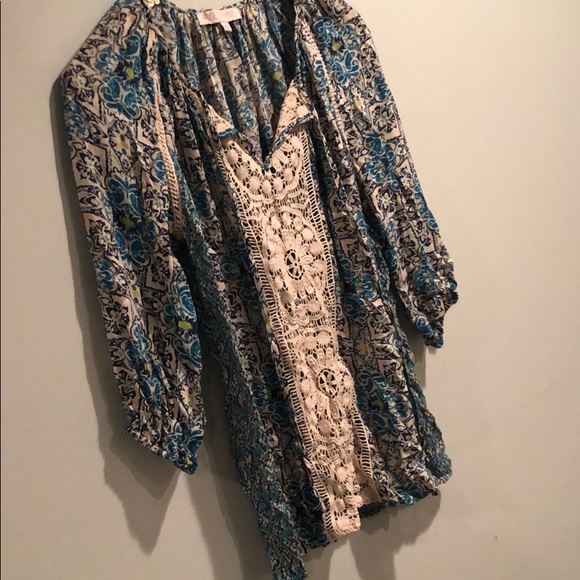 crochet peasant blouse - Picture 2 of 6